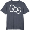 image:imageHello Kitty Retro Bow Shirt TShirtHeather Blue