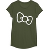 image:imageHello Kitty Retro Bow Shirt TShirtOlive Green