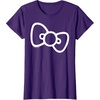 image:imageHello Kitty Retro Bow Shirt TShirtPurple
