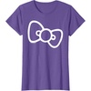 image:imageHello Kitty Retro Bow Shirt TShirtPurple Heather