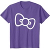 image:imageHello Kitty Retro Bow Shirt TShirtPurple Heather