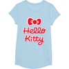 image:imageHello Kitty Signature Logo Tee Shirt TShirtBaby Blue