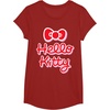image:imageHello Kitty Signature Logo Tee Shirt TShirtCranberry Red