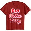 image:imageHello Kitty Signature Logo Tee Shirt TShirtCranberry Red