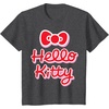 image:imageHello Kitty Signature Logo Tee Shirt TShirtDark Heather Grey