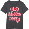 image:imageHello Kitty Signature Logo Tee Shirt TShirtDark Heather Grey