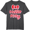 image:imageHello Kitty Signature Logo Tee Shirt TShirtDark Heather Grey