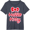 image:imageHello Kitty Signature Logo Tee Shirt TShirtHeather Blue