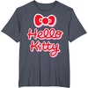 image:imageHello Kitty Signature Logo Tee Shirt TShirtHeather Blue