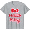 image:imageHello Kitty Signature Logo Tee Shirt TShirtHeather Grey