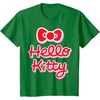 image:imageHello Kitty Signature Logo Tee Shirt TShirtKelly Green