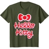 image:imageHello Kitty Signature Logo Tee Shirt TShirtOlive Green