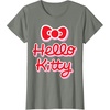 image:imageHello Kitty Signature Logo Tee Shirt TShirtOlive Heather