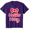 image:imageHello Kitty Signature Logo Tee Shirt TShirtPurple