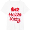 image:imageHello Kitty Signature Logo Tee Shirt TShirtWhite