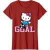 image:imageHello Kitty Soccer Goal Sports Athlete Tee Shirt TShirtCranberry Red