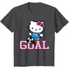 image:imageHello Kitty Soccer Goal Sports Athlete Tee Shirt TShirtDark Heather Grey