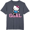image:imageHello Kitty Soccer Goal Sports Athlete Tee Shirt TShirtHeather Blue