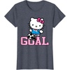 image:imageHello Kitty Soccer Goal Sports Athlete Tee Shirt TShirtHeather Blue