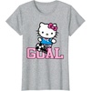image:imageHello Kitty Soccer Goal Sports Athlete Tee Shirt TShirtHeather Grey