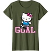 image:imageHello Kitty Soccer Goal Sports Athlete Tee Shirt TShirtOlive Green