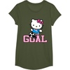 image:imageHello Kitty Soccer Goal Sports Athlete Tee Shirt TShirtOlive Green