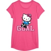 image:imageHello Kitty Soccer Goal Sports Athlete Tee Shirt TShirtPink Heather