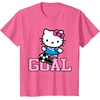 image:imageHello Kitty Soccer Goal Sports Athlete Tee Shirt TShirtPink Heather