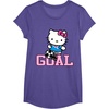image:imageHello Kitty Soccer Goal Sports Athlete Tee Shirt TShirtPurple Heather