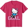 image:imageHello Kitty Soccer Goal Sports Athlete Tee Shirt TShirtRed Heather