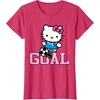 image:imageHello Kitty Soccer Goal Sports Athlete Tee Shirt TShirtRed Heather