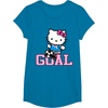 image:imageHello Kitty Soccer Goal Sports Athlete Tee Shirt TShirtSapphire Blue