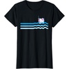 image:imageHello Kitty Swim Snorkle Summer Stripe TShirtBlack