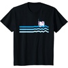 image:imageHello Kitty Swim Snorkle Summer Stripe TShirtBlack
