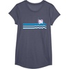 image:imageHello Kitty Swim Snorkle Summer Stripe TShirtHeather Blue