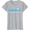image:imageHello Kitty Swim Snorkle Summer Stripe TShirtHeather Grey