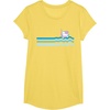 image:imageHello Kitty Swim Snorkle Summer Stripe TShirtLemon Yellow