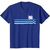image:imageHello Kitty Swim Snorkle Summer Stripe TShirtRoyal Blue