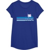 image:imageHello Kitty Swim Snorkle Summer Stripe TShirtRoyal Blue