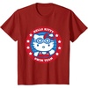 image:imageHello Kitty Swim Team Swimmer Tee Shirt TShirtCranberry Red