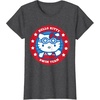 image:imageHello Kitty Swim Team Swimmer Tee Shirt TShirtDark Heather Grey
