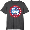 image:imageHello Kitty Swim Team Swimmer Tee Shirt TShirtDark Heather Grey