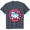 image:imageHello Kitty Swim Team Swimmer Tee Shirt TShirtHeather Blue