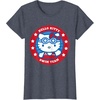 image:imageHello Kitty Swim Team Swimmer Tee Shirt TShirtHeather Blue