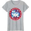 image:imageHello Kitty Swim Team Swimmer Tee Shirt TShirtHeather Grey