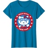 image:imageHello Kitty Swim Team Swimmer Tee Shirt TShirtSapphire Blue