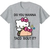 image:imageHello Kitty Taco Bout It Tee Shirt TShirtHeather Grey