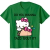 image:imageHello Kitty Taco Bout It Tee Shirt TShirtKelly Green