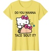 image:imageHello Kitty Taco Bout It Tee Shirt TShirtLemon Yellow