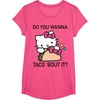 image:imageHello Kitty Taco Bout It Tee Shirt TShirtPink Heather